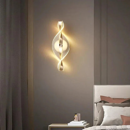 OSLO – Skandinavische Designer-Wandleuchte mit Acryl-Effektlicht
