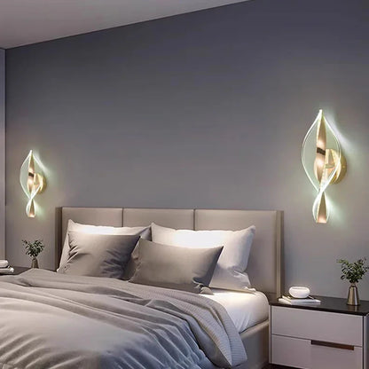 OSLO – Skandinavische Designer-Wandleuchte mit Acryl-Effektlicht