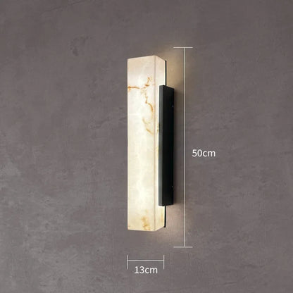 MARBLE – Moderne Outdoor-Wandleuchte aus edlem Marmor