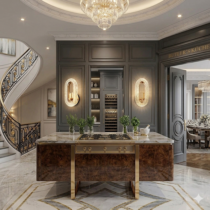 NORDIC ELEGANCE – Moderne Designer-Wandleuchte mit Acryl-Effektglas