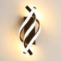 HELIX – Moderne LED-Wandleuchte mit geschwungenem Spiral-Design