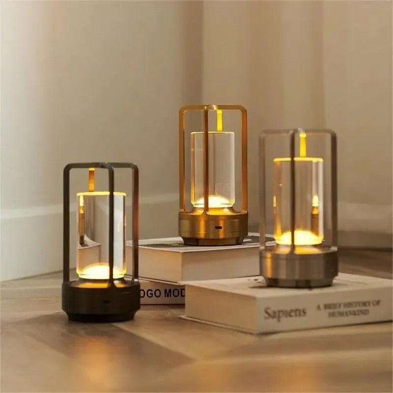 LUNA – Kabellose LED-Tischleuchte mit Touch-Sensor & Akku